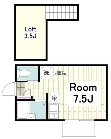 ラルフ東逗子の物件間取画像